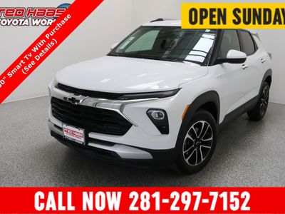 2026 Chevrolet Trailblazer FWD LT 1.3L in Summit White — front three-quarter view