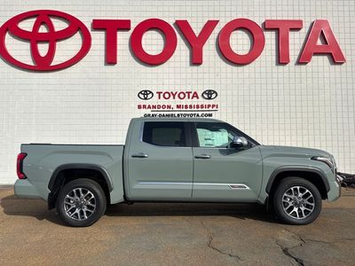 2026 Toyota Tundra — interior view