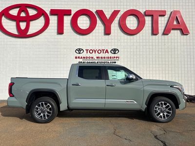 2026 Toyota Tundra 1794 Edition in Lunar Rock — front three-quarter view