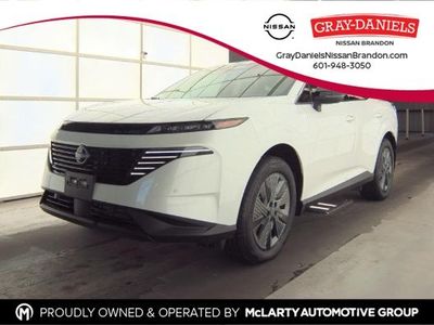 2025 Nissan Murano SL in Everest White Pearl Tricoat — front three-quarter view