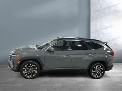 2026 Hyundai Tucson — rear three-quarter view