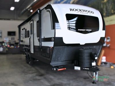 2026 Forest River RV Rockwood Mini Lite — rear three-quarter view