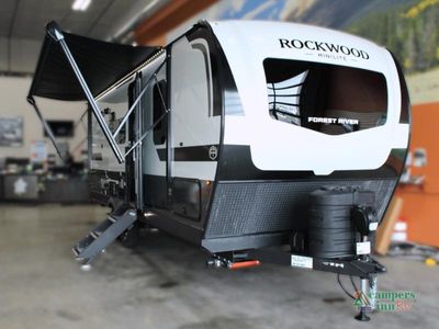 2026 Forest River RV Rockwood Mini Lite — front three-quarter view