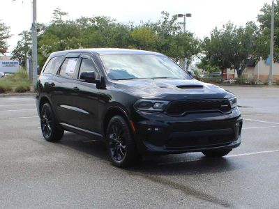2022 Dodge Durango GT Plus in Db Black Clear Coat — front three-quarter view