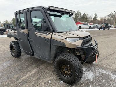 2023 Polaris Ranger Crew XP 1000 NorthStar Edition Premium — engine compartment view