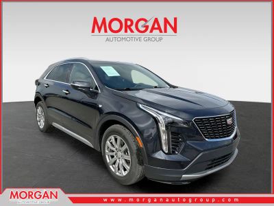 2023 Cadillac XT4 FWD Premium Luxury in Galactic Grey Metallic — front three-quarter view