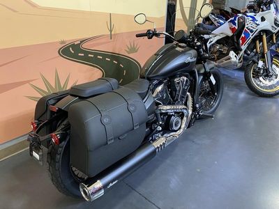 2025 Indian Motorcycle Super Scout Black Smoke with Graphics - Photo 3
