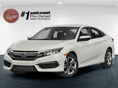 2017 Honda Civic — front three-quarter view