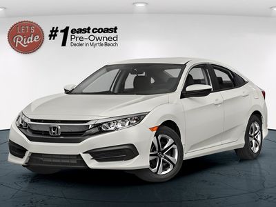 2017 Honda Civic — interior view