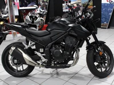 2025 Honda® CB500F — front three-quarter view