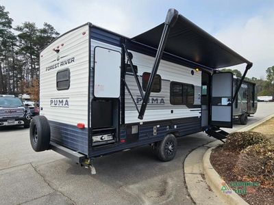 2025 Forest River RV Puma Ultra Lite — rear three-quarter view