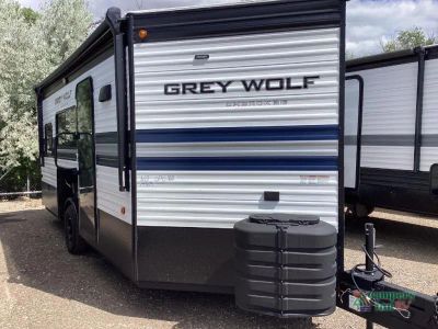 2027 Forest River RV Cherokee Grey Wolf — front three-quarter view