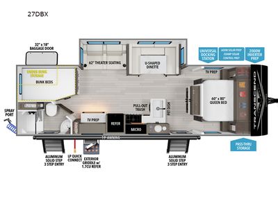 2026 Grand Design Transcend Xplor — front three-quarter view
