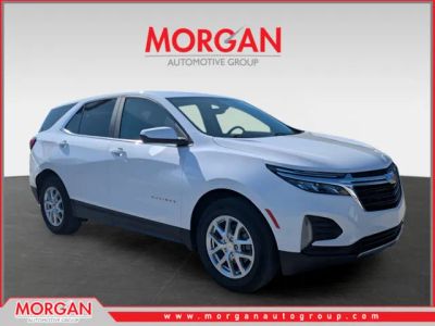 2022 Chevrolet Equinox LT in White — front three-quarter view