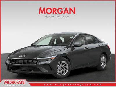 2026 Hyundai ELANTRA SEL Sport Premium in Ecotronic Gray — front three-quarter view
