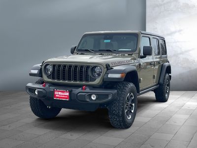 2025 Jeep Wrangler — front three-quarter view