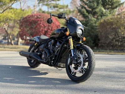 2026 Indian Motorcycle 101 Scout Black Crystal with Super Graphite - Photo 1