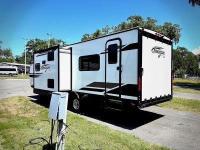 2021 Grand Design Imagine XLS — rear three-quarter view