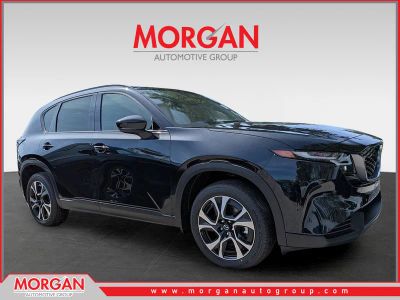 2026 Mazda CX-5 2.5 S Preferred in Black — front three-quarter view