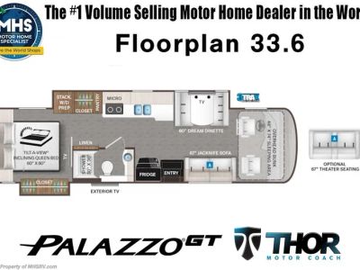 2027 Thor Motor Coach Palazzo GT - Photo 2