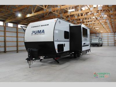 2026 Forest River RV Puma Tracks — rear three-quarter view