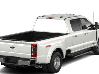 2026 Ford F-350SD — rear three-quarter view