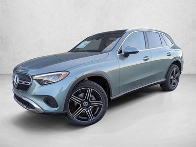 2026 Mercedes-Benz GLC 300 GLC 300 SUV in Verde Silver — front three-quarter view