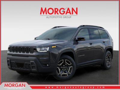 2026 Jeep Cherokee Limited in Gray — front three-quarter view
