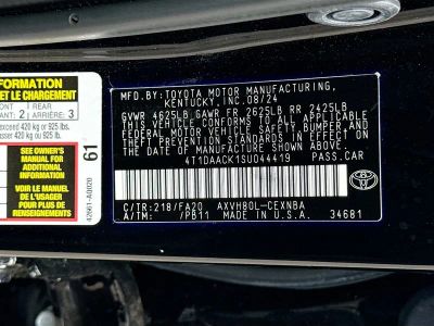 2025 Toyota Camry — photo 44 view