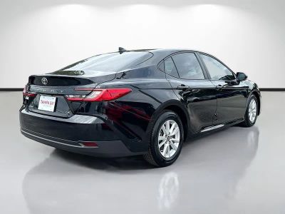 2025 Toyota Camry — rear three-quarter view