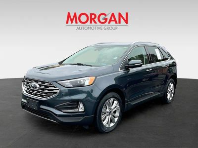 2022 Ford Edge — rear three-quarter view