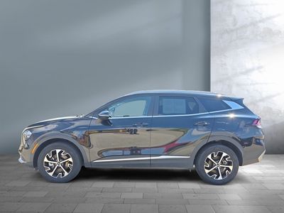 2023 Kia Sportage Hybrid — rear three-quarter view