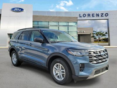 2026 Ford Explorer — rear three-quarter view