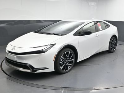 2025 Toyota Prius Plug-in Hybrid XSE Hatchback — side profile view