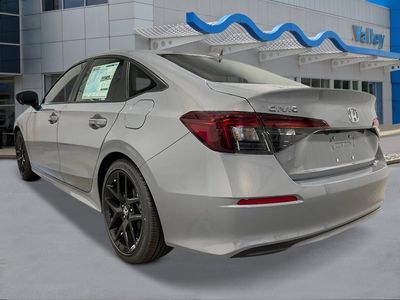 2026 Honda Civic Sedan — rear three-quarter view