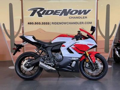 2026 Yamaha YZF-R7 70th Anniversary Edition — front three-quarter view