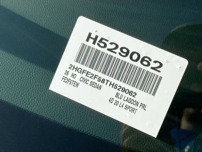 2026 Honda Civic Sedan — photo 24 view