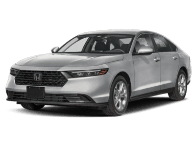 2026 Honda Accord LX in Silver — front three-quarter view
