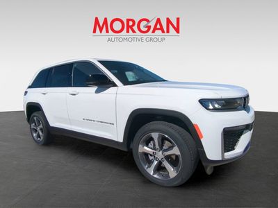 2026 Jeep Grand Cherokee Limited in White/off-white — front three-quarter view