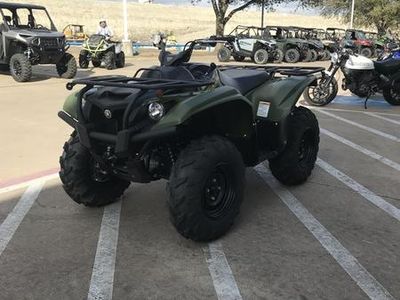 2025 Yamaha Kodiak 450 EPS — rear three-quarter view