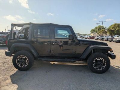 2010 Jeep Wrangler — rear three-quarter view
