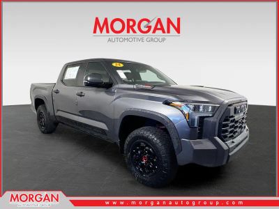 2024 Toyota Tundra TRD Pro in Magnetic Gray Metallic — front three-quarter view
