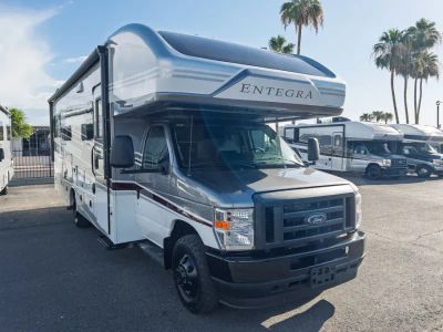 2027 Entegra ODYSSEY — front three-quarter view