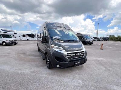 2027 Winnebago SOLIS — front three-quarter view
