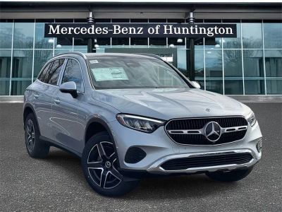 2026 Mercedes-Benz GLC 300 in Cirrus Silver Metallic — front three-quarter view