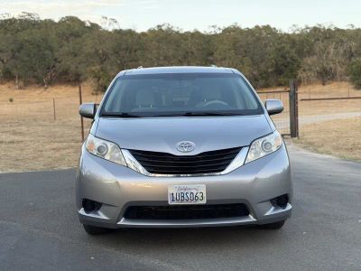 2011 Toyota Sienna — rear three-quarter view