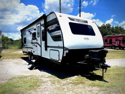 2023 Coachmen Northern Spirit XTR — front three-quarter view