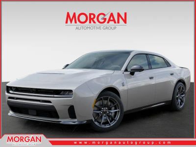 2026 Dodge Charger R/T Scat Pack in Silver — front three-quarter view