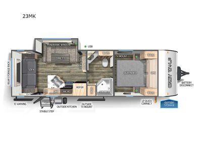 2023 Forest River RV Cherokee Grey Wolf — side profile view