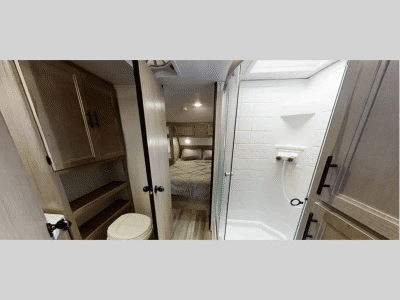 2023 Forest River RV Cherokee Grey Wolf — engine compartment view